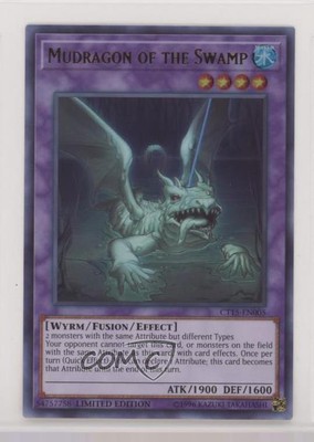 2018 Yu-Gi-Oh! Mega-Tins Jaden Yuki Limited Edition Mudragon of the Swamp s7f-image