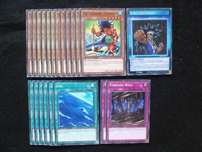 YU-GI-OH 20 CARD THE LEGENDARY FISHERMAN SPEED DUEL DECK *READY TO PLAY*-image