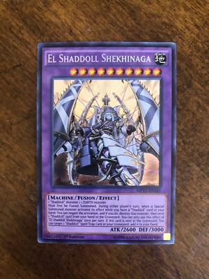 Yugioh El Shaddoll Shekhinaga - MP15-EN161 - Secret Rare - 1st Edition - NM/VLP-image