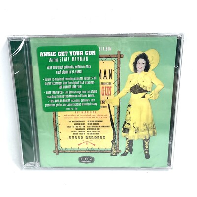 Annie Get Your Gun – Broadway Cast Soundtrack (Ethel Merman) CD New Sealed-image