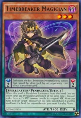 Timebreaker Magician - MP16-EN174 - Rare - Unlimited Edition x1 - Moderately Pla-image