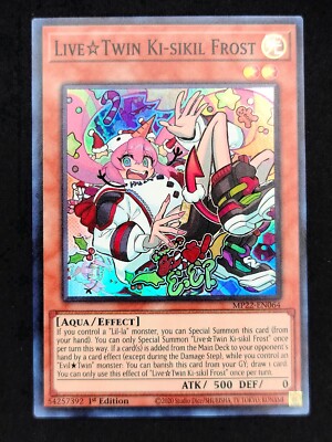 LIVE TWIN KI-SIKIL FROST MP22-EN064 1ST ED 2022 MEGA TIN YUGIOH (SUPER, NM)-image