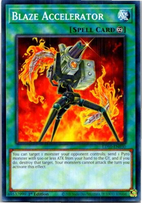 Blaze Accelerator #LD10-EN030 Yugioh Lightly played 1st Edition-image