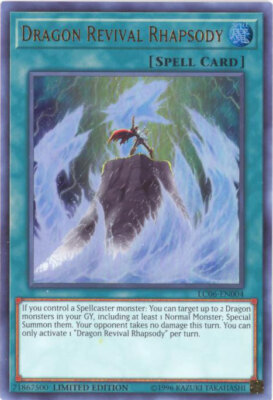 Yu-Gi-Oh Card - LC06-EN004 - DRAGON REVIVAL RHAPSODY (ultra rare holo) -NM/M-image