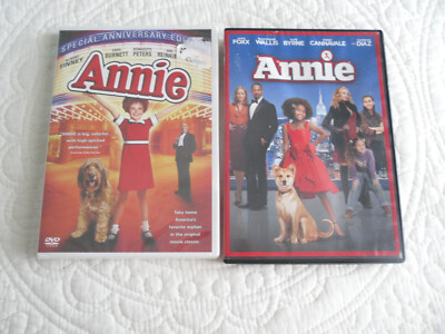 ANNIE: (NEW) CAROL BURNETTE, ALBERT FINNEY & ANNIE: JAMES FOXX & QUVENZHANE DVD-image