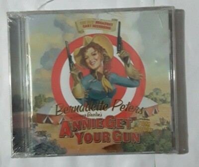 ANNIE GET YOUR GUN  the new broadway cast recording    CD NEW  cover crack -image