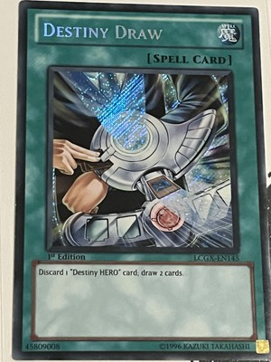 Destiny Draw [LCGX-EN145] Secret Rare Near Mint Unlimited-image