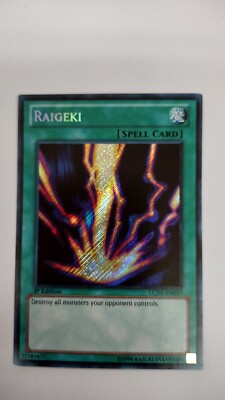 Yu-Gi-Oh! TCG Raigeki Legendary Collection 4 Mega-Pack Lcjw-En057 1st Edition NM-image