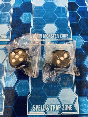 Yugioh Legendary Duelists Season 3 LDS3 Dice Dark Magician X2-image