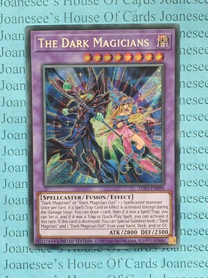 The Dark Magicians LDS3-EN090 Secret Rare Yu-Gi-Oh Card Limited Edition New-image