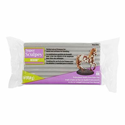 DIY Craft Figure Easy to Blend Polymer Clay for Sculpting Intricate Work (1lb)-image
