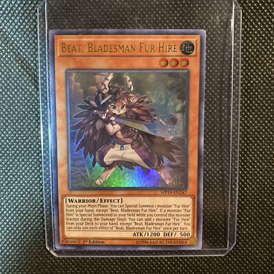 Yu-Gi-Oh! TCG Beat, Bladesman Fur Hire 2019 Gold Sarcophagus Tin Mega Pack...-image