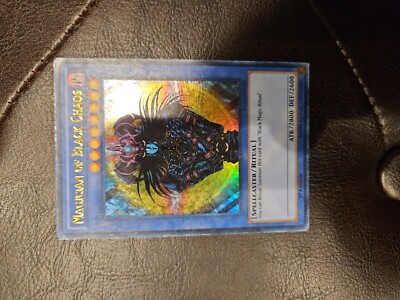 Magician of Black Chaos YGLD-ENC01 King of Games: Yugi's Legendary Decks 1st...-image