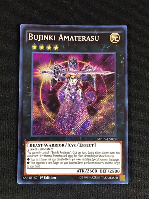 YUGIOH BUJINKI AMATERASU MP15-EN029 1ST SECRET-image