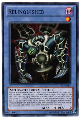 Yu-Gi-Oh! Relinquished LCYW-EN113 Legendary Collection 3: Yugi's World Rare NM-image