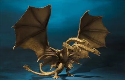 14inch S.H. Monsterarts King Ghidorah Ghidrah King of Monsters KOTM Figure Toys-image