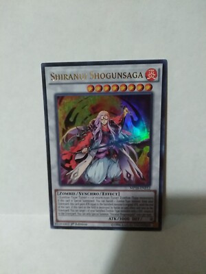 Yu-Gi-Oh! TCG Shiranui Shogunsaga Mega Pack 2016 MP16-EN212 1st Edition Ultra...-image