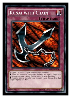 Yu-Gi-Oh! Legendary Decks II Kunai with Chain #LDK2-ENJ36-image