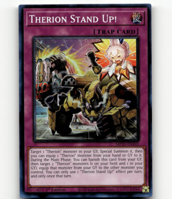 Yugioh Therion Stand Up! 25th Anniv. Tin: Dueling Heroes Mega Pack-image