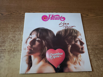 HAND SIGNED STEVE FOSSEN 1970s VG Heart – Dreamboat Annie 5005 LP33-image