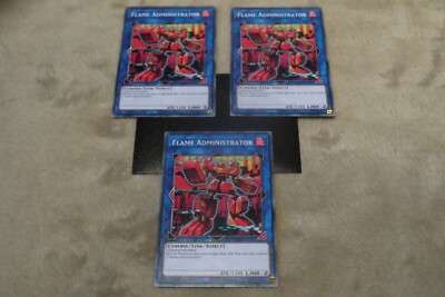 Yugioh! TCG x3 FLAME ADMINISTRATOR MP18-EN197 1st Edition Common-image