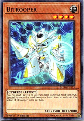 Bitrooper MP18-EN173 Yu-Gi-Oh! Light Play 1st Edition-image