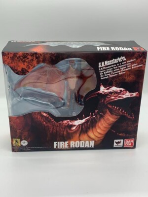 S.H.Monsterarts Fire Rodan 4 Godzilla King Of Monsters Action Figure From Japan-image