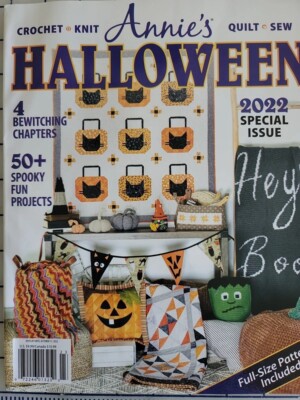 Annie's Halloween 2022 Special Issue Magazine-Crochet, Knit, Quilting  & Sewing-image
