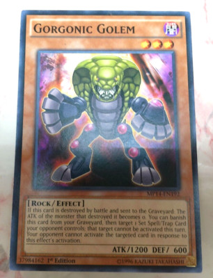 Yugioh - Gorgonic Golem MP14-EN192 1st Edition C - NM/M-image