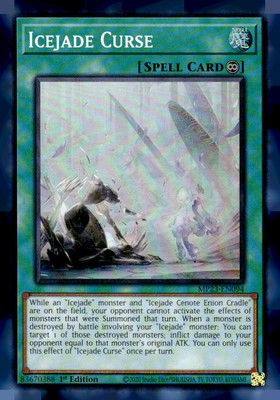 25th Anniversary Tin: Dueling Heroes Mega Pack #MP23-EN094 Icejade Curse-image