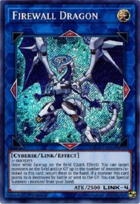 *** FIREWALL DRAGON *** 1ST EDITION SECRET RARE MP18-EN062 (NM) YUGIOH!-image
