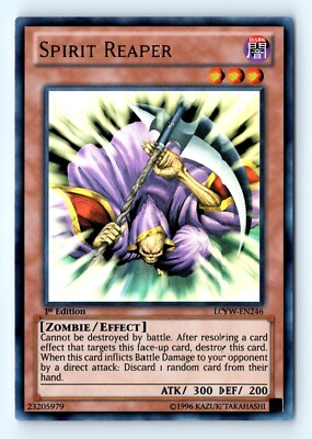 Yu-Gi-Uh Spirit Reaper #LCYW-EN246 Legendary Collection 3: Yugi's World tcg LP-image