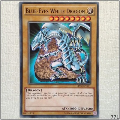 Yugioh Blue-Eyes White Dragon LDK2-ENK01 Legendary Decks II-image