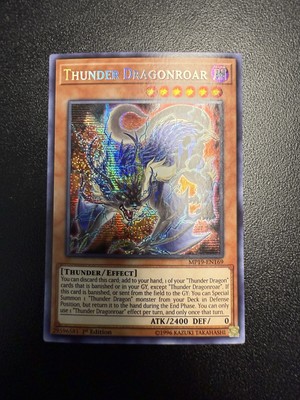 Thunder Dragonroar MP19-EN169 2019 Gold Sarcophagus Tin Mega Pack-1st Edition...-image