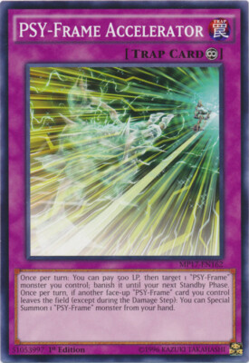 Yugioh! LP PSY-Frame Accelerator - MP17-EN162 - Common - 1st Edition Lightly Pla-image