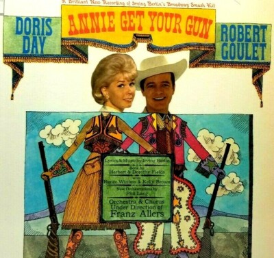 Annie Get Your Gun Doris Day Robert Goulet 1963 LP Vinyl Record (P6)-image