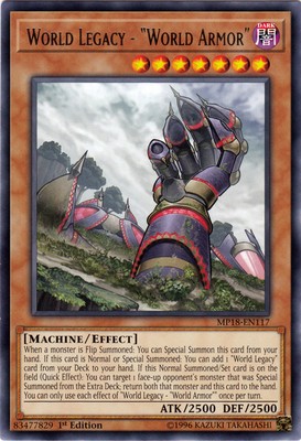 1 x World Legacy - 
