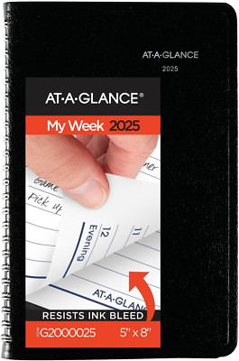AT-A-GLANCE 2025 Appointment Book Planner, Weekly, 5