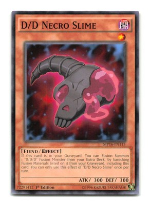 D/D Necro Slime - MP16-EN115 1st Edition - YuGiOh-LP-image