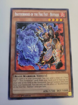 Yu-Gi-Oh! TCG Brotherhood of the Fire Fist - Buffalo Mega Pack 2014 MP14-EN015-image