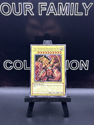 QUARTER CENTURY RARE: LC01-EN003 The Winged Dragon of Ra Limited Edition Card NM-image