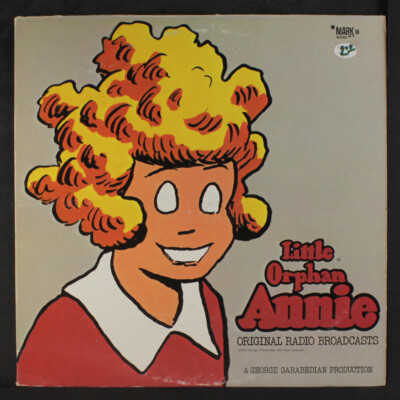 ORIGINAL RADIO BROADCAST: little orphan annie Mark56 Records 12