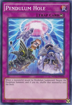 Pendulum Hole - MP17-EN116 - Common - 1st Edition Near Mint 2017 Mega Tin Single-image