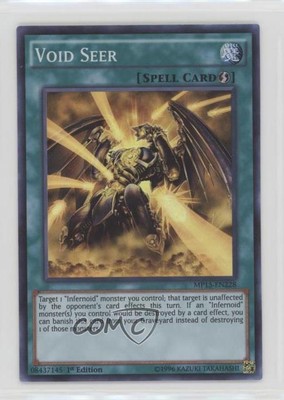 2015 Yu-Gi-Oh! Mega-Tins Mega Pack 1st Edition Void Seer #MP15-EN228 00jz-image