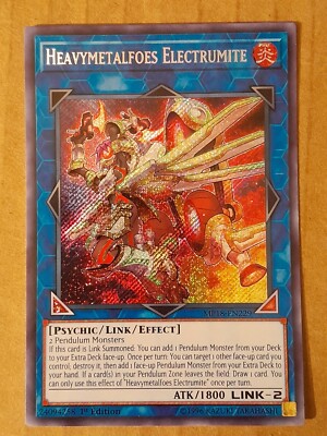 YuGiOh Heavymetalfoes Electrumite MP18-EN229 1st Edition NM See Pictures-image