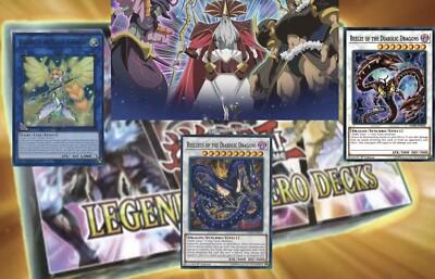YuGiOh 50 Card Legendary Nordic Beast Synchro Aesir Deck SEALED Diabolic Dragons-image