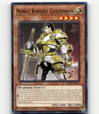 Yugioh Noble Knight Custennin 25th Anniv. Tin: Dueling Heroes Mega Pack-image