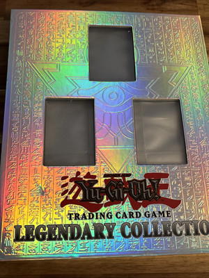 Yu-Gi-Oh TCG Trading Card Legendary Collection Silver Empty 3 Ring Binder-image