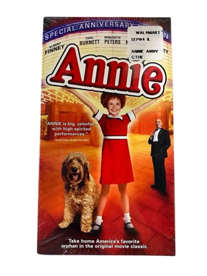 Annie (VHS, 2004, Special Anniversary Edition) SEALED #007-image