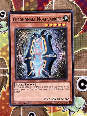 Yugioh Chronomaly Moai Carrier MP14-EN190 Single-image